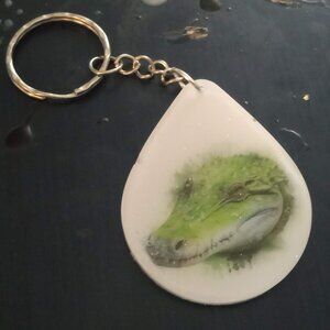 Handmade Alligator Crocodile Keychain